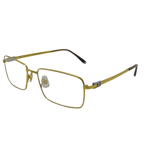 18K Gold Titanium Eyeglasses Frame - Nine Optic
