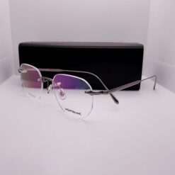 MB0482SA Montblanc Titanium Rimless