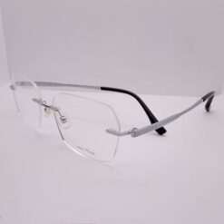 LH7626 Jane Austen Titanium Rimless Silver