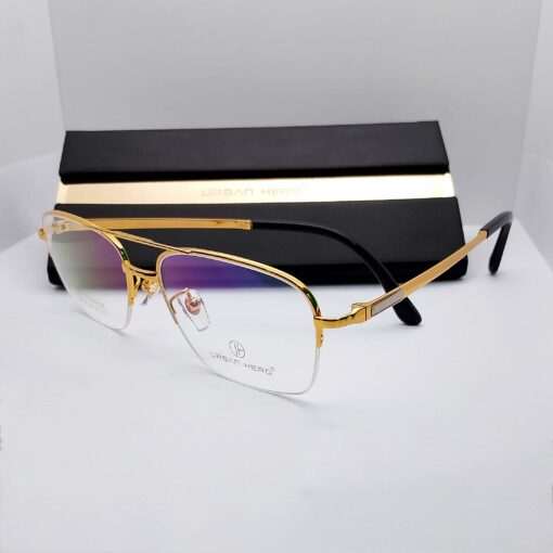 UH25038 Urban Hero Titanium Half Rim