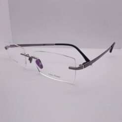 D-5197 Jane Austen Titanium Rimless Dark-Silver
