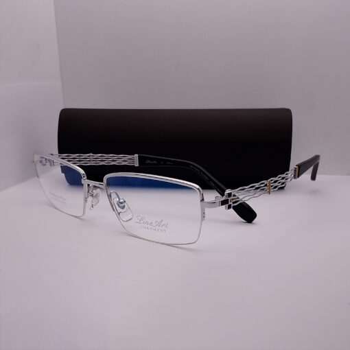 XL2306 Line Art by Charmant Titanium Half Rim