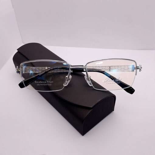 XL2306 Line Art by Charmant Titanium Half Rim