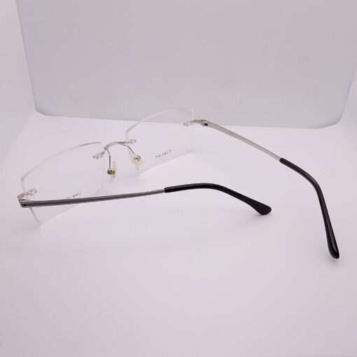 9517 Jane Austen Titanium Rimless Silver