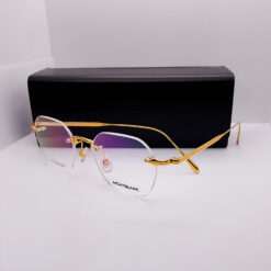 MB0483OA Montblanc Titanium Rimless