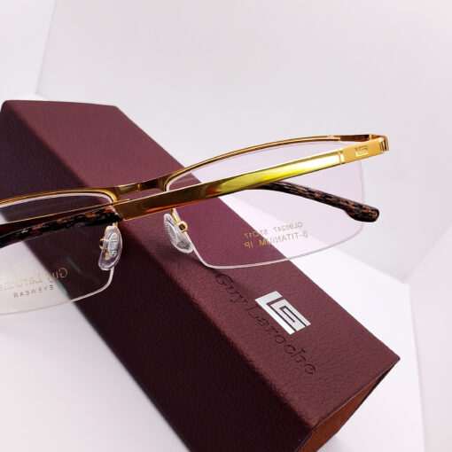 GL90247 Guy Laroche Titanium Half Rim