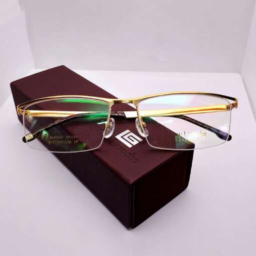 GL90247 Guy Laroche Titanium Half Rim