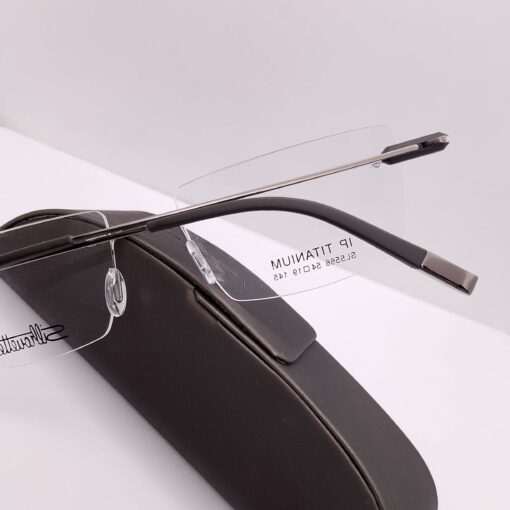 SL5566 Silhouette Titanium Rimless