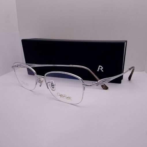 AR13058 Alfio Raldo Titanium Half Rim Silver
