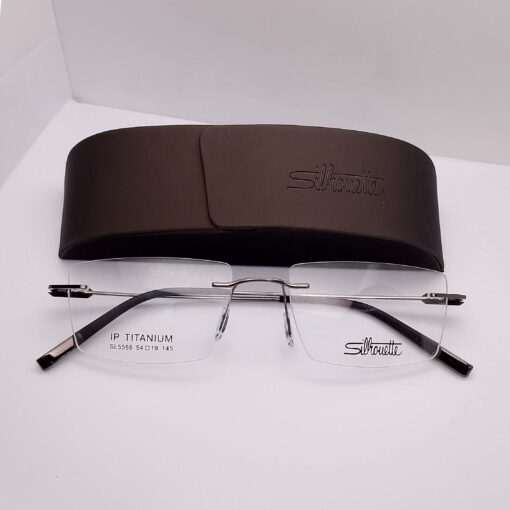 SL5566 Silhouette Titanium Rimless
