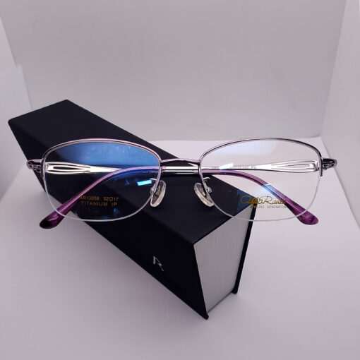 AR13058 Alfio Raldo Titanium Half Rim Pink-Silver