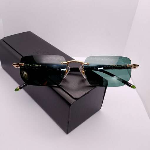 MB0348S Montblanc Rimless Sunglasses