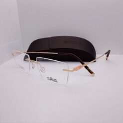 SL5566 Silhouette Titanium Rimless Gold