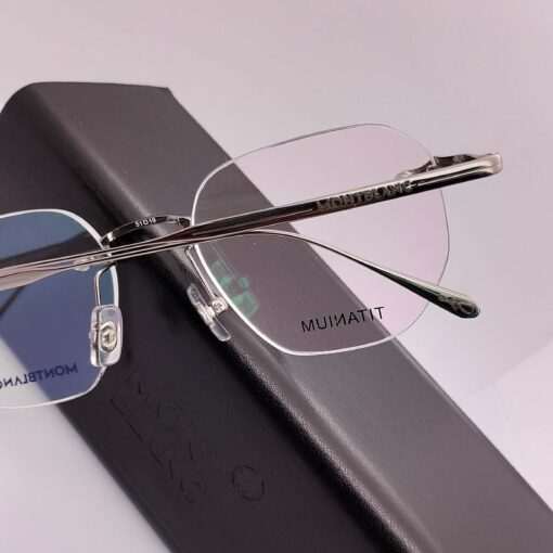 MB0482SA Montblanc Titanium Rimless