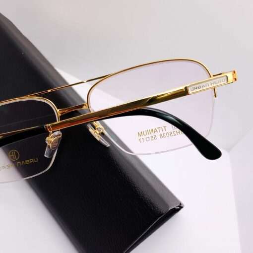 UH25038 Urban Hero Titanium Half Rim