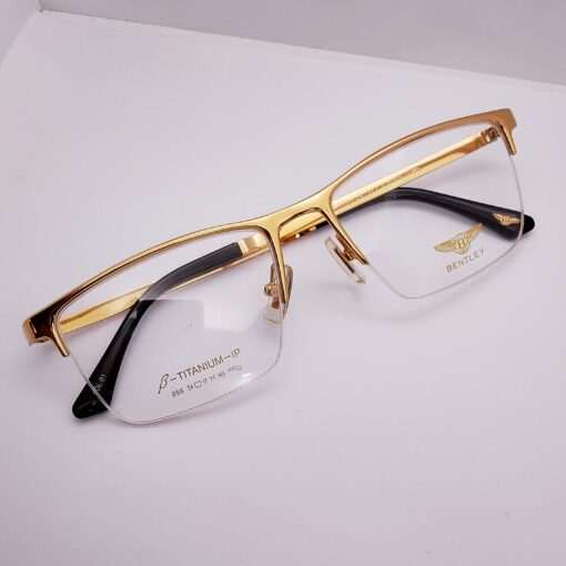 B1916 Bentley Titanium Half Rim