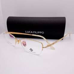 LF8307 Luca Filippo Titanium Half Rim