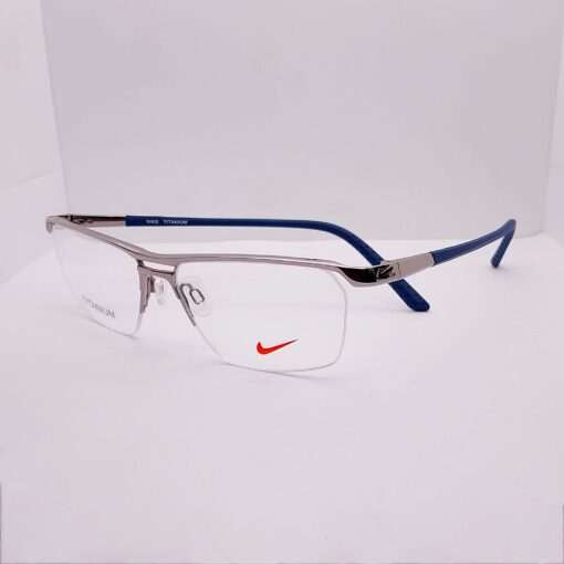 Exclusive Half Rim Nike NSKE 6044/1 Silver-Blue