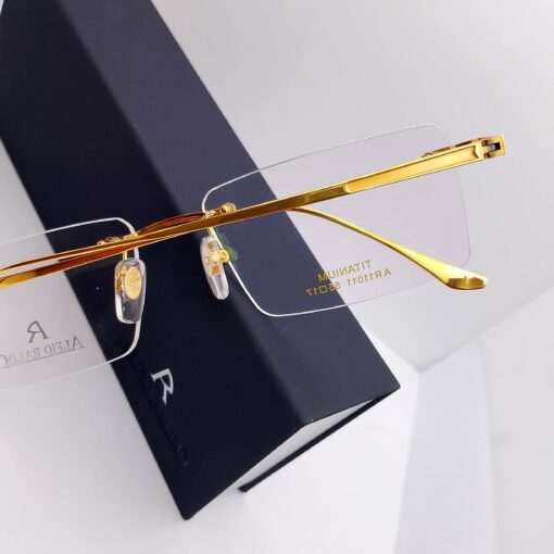 AR11011 Alfio Raldo Titanium Rimless Gold 18K