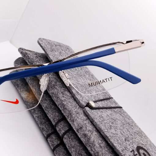 Exclusive Half Rim Nike NSKE 6044/1 Silver-Blue