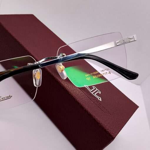 J27161 Jaeger-LeCoultre Titanium Rimless Silver