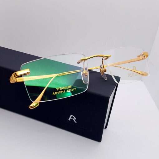 AR11011 Alfio Raldo Titanium Rimless Gold 18K
