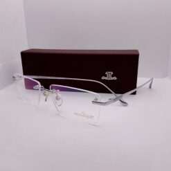 J27124 Jaeger-LeCoultre Titanium Rimless Silver