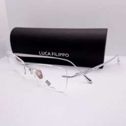 LF8301 Luca Filippo Titanium Rimless Silver
