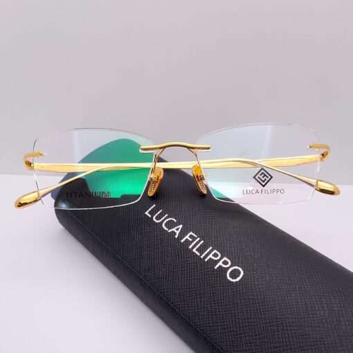 LF8301 Luca Filippo Titanium Rimless