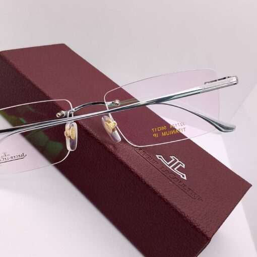 J27124 Jaeger-LeCoultre Titanium Rimless Silver