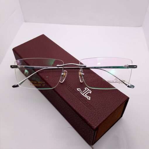 J27124 Jaeger-LeCoultre Titanium Rimless Silver