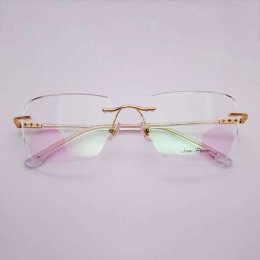 LH7763 Jane Austen Titanium Rimless