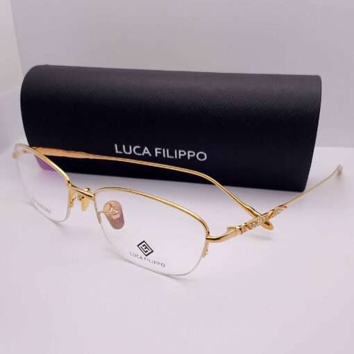 LF8311 Luca Filippo Titanium Half Rim