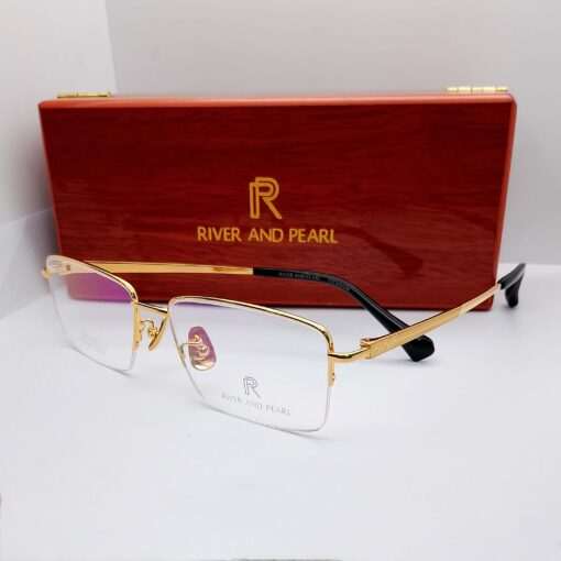 R-8211 River and Pearl Titanium Half Rim