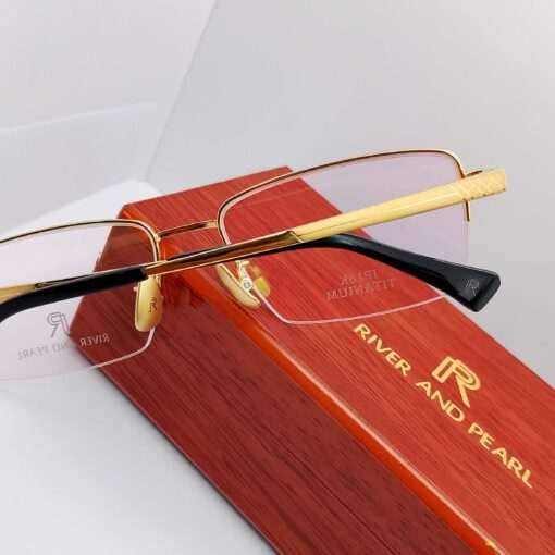 R-8211 River and Pearl Titanium Half Rim