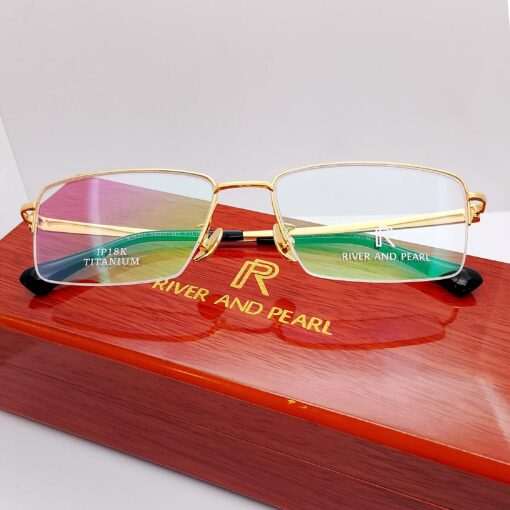 R-8211 River and Pearl Titanium Half Rim