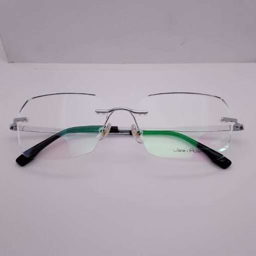 LH7626 Jane Austen Titanium Rimless Silver
