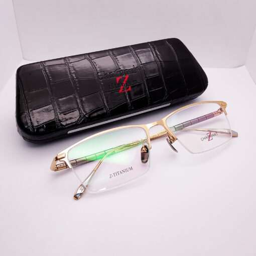 ZT27061 Charmant Z Titanium Half Rim Gold