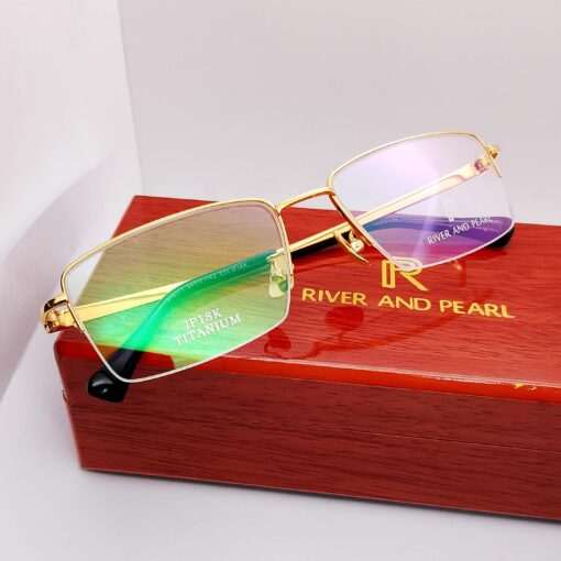 R-8211 River and Pearl Titanium Half Rim