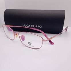 LF8305 Luca Filippo Titanium Full Rim Pinkish