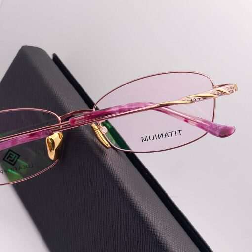 LF8305 Luca Filippo Titanium Full Rim Pinkish