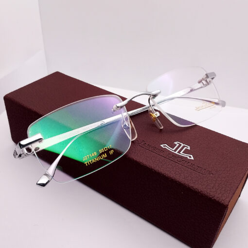 J27149 Jaeger-LeCoultre Titanium Rimless Silver