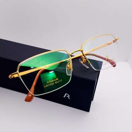 AR11024 Alfio Raldo Titanium Half Rim Golden