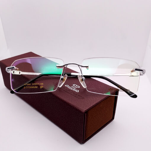 J27054 Jaeger-LeCoultre Titanium Rimless Silver