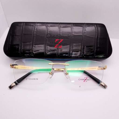 ZT27024 Charmant Z Titanium Rimless Gold