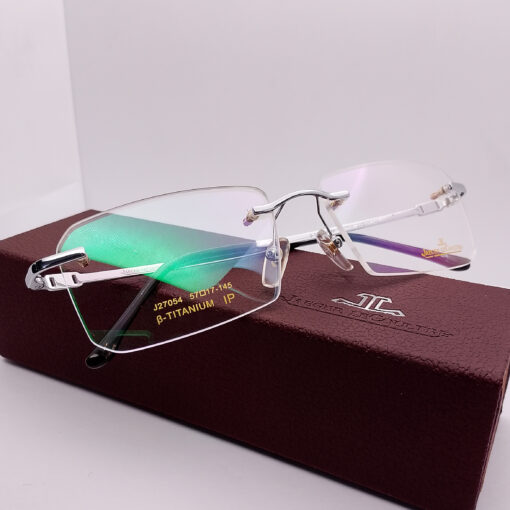 J27054 Jaeger-LeCoultre Titanium Rimless Silver