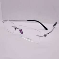 D-5198 Jane Austen Titanium Rimless Silver