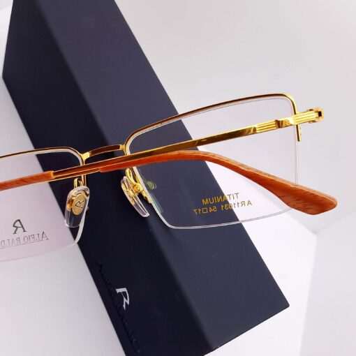 AR11031 Alfio Raldo Titanium Half Rim Gold