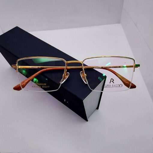 AR11031 Alfio Raldo Titanium Half Rim Gold