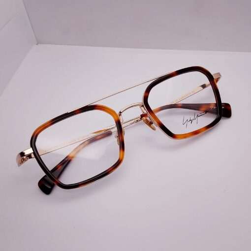 YOHJI YAMAMOTO CURIOSITY 02 Gold Rectangle Titanium